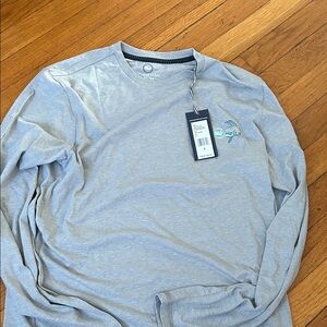 New - Men’s Small -Gray Long Sleeve Shirt